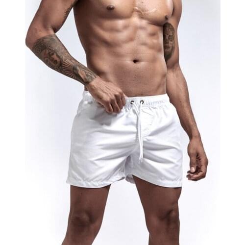 Hot-selling Summer Mens Beach Shorts Polyester Quick-drying Holiday Sports Shorts for Men Surfing & Beach Shorts