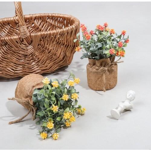 Simulation Phalaenopsid Artificial Plants Fake Flowers Decoration Home Office Wedding Decor