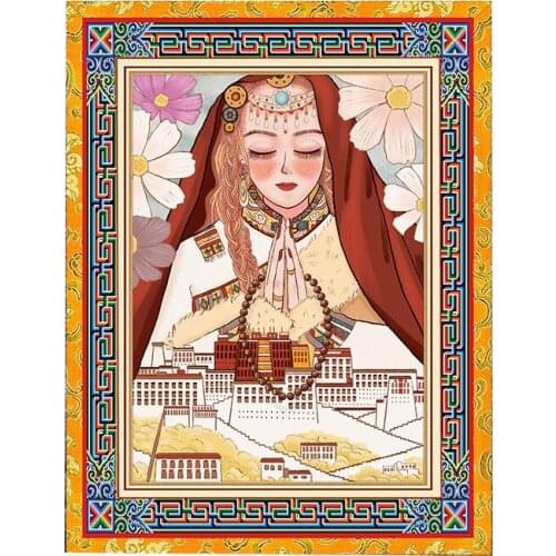 Wall hanging tapestry bedroom tibet girl boho decoration Carpets room wall cloth