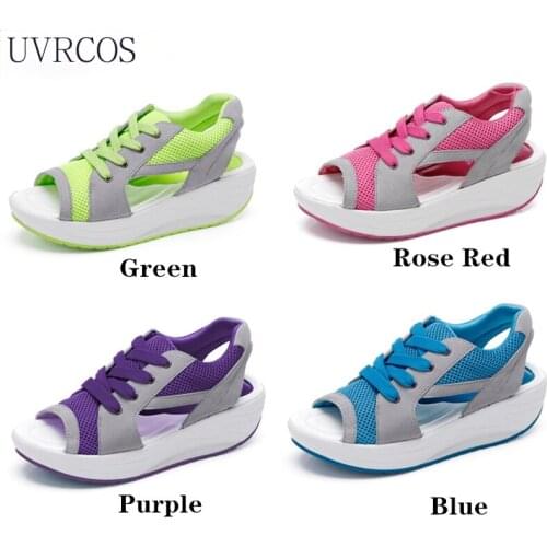 Womens Sandals Peep Toe Platform Sandals Womens Beach Shoes Summer Casual Outdoor Sport Sandals for Women