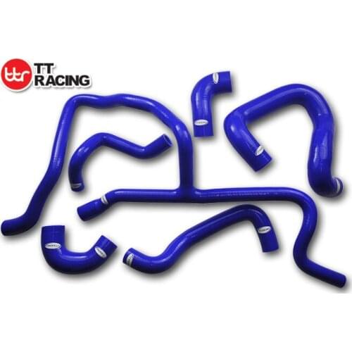 TT1121BL - Silicone Radiator Hose Kit For BMW E30 M20 325 325i 6cy 88 89 90 91 92 93 Blue