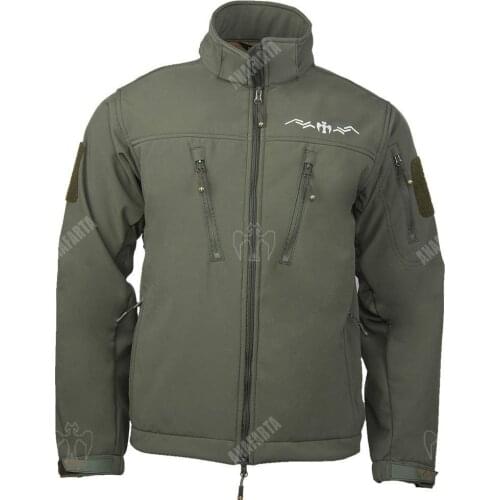 TURKISH TACTICAL JACKET SOFTSHELL GREEN