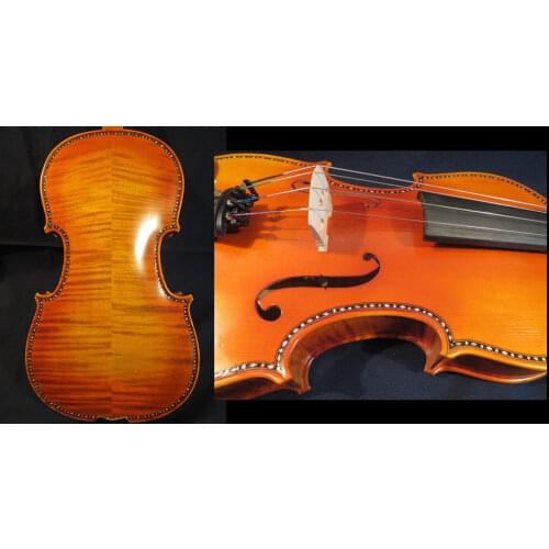 Guarneri style SONG Master inlay shell 16" viola,huge and powerful sound #12457