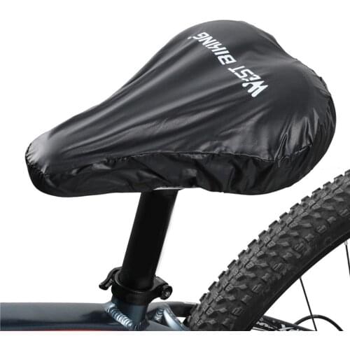WEST BIKING Waterproof Bicycle Saddle Protective Coverings Bike Bag Pack Front Saddle Bike Seat Useful Rain Tube Pannier Cover