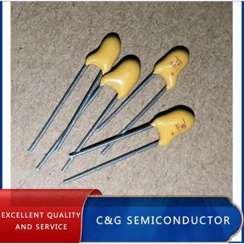 20pcs 35V 1UF 105 Tantalum capacitor tant DIP Radial ZJ