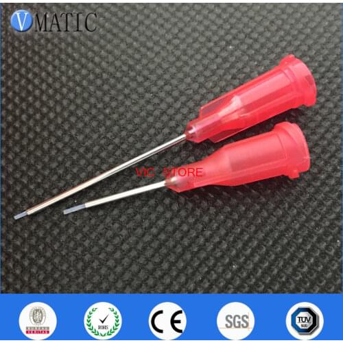 Free Shipping 100Pcs 27G 0.5'' Teflon-Lined Dispenser Needle Tips Dispensing Needle Tips 1/2 Inch