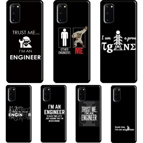 I m An Engineer I m Good At Maths Case For Samsung Galaxy S21 Ultra S20 FE Note 20 Ultra Note 9 10 S8 S9 S10 Plus S10e Cover
