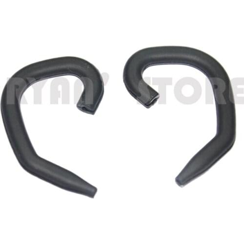 100 pcs black EARHOOKS EAR HOOKS LOOPS CLIP FOR SENNHEISER IE6 IE7 IE8I IE8 IE 80 IE 80 8 HEADPHONES 50 pairs