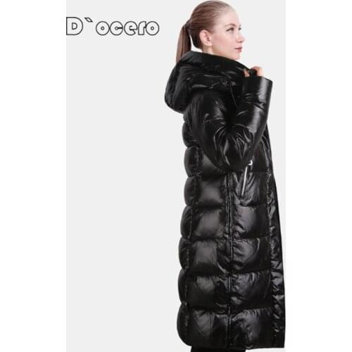 Женские черные пуховики D`ocero China At AliExpress