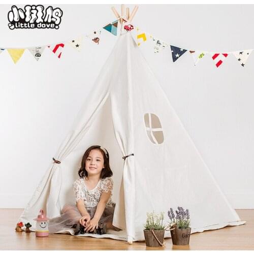 Childrens Toy Tents Childrens Indoor and Outdoor Childrens Canvas Indian Tents Play Game House