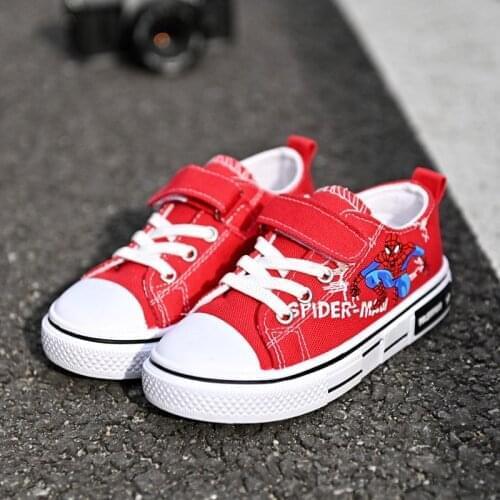 Disney Spider Man 2021 Spring summer new child casual shoes fashion girl baby breathable soft sole childrens sneakers Size 27-38
