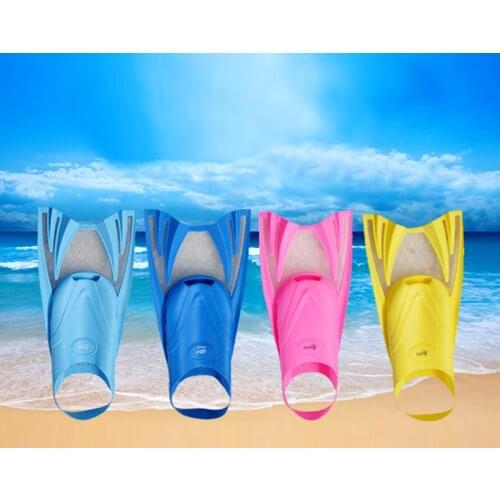 H812 Childrens flippers Childrens short flippers Small flip swim swimming with frog webbed