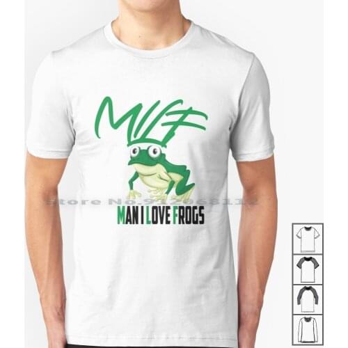 Milf Frog T Shirt 100% Cotton Frogger Frog Drawing Frog Frog Design Man I Love Frog Funny Creative Trending Vintage Cool Gift