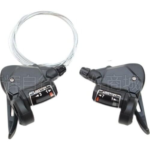 Free shipping to microshift TS38-7 the original Microshif mountain bike 7/21speed 8 /24speed mountain bike transmission gearbox