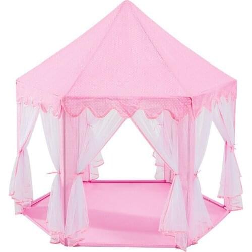 Play House Game Tent Toys Ball Pit Pool Portable Foldable Princess Folding Tent Castle Gifts Tents Toy For Kids Children Girl