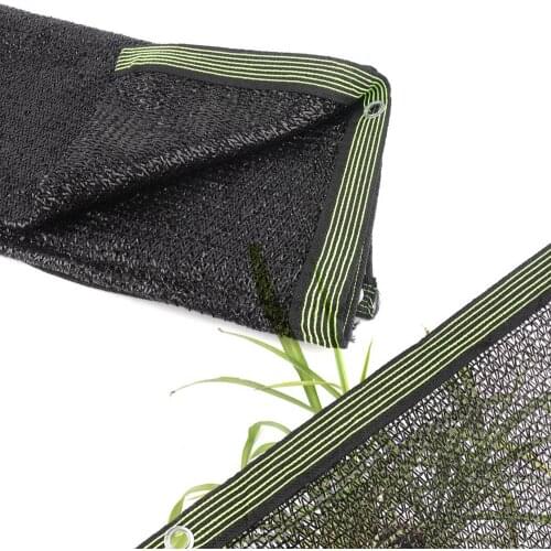 New Hi-Quality Black Anti-UV Sunshade Net HDPE Shading Net Garden Flower Plants Cover Net Outdoor Greenhouse Sun Shade Net