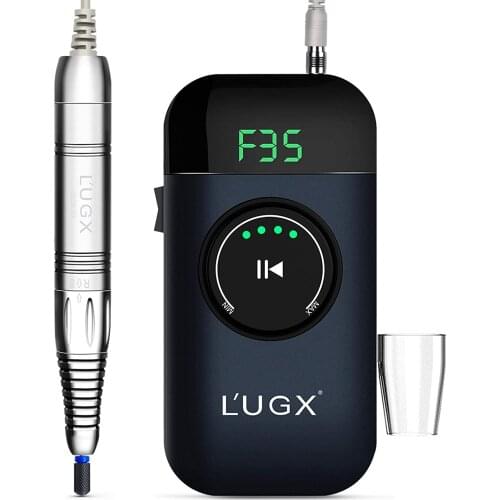 35000RPM Portable Electric Nail Art Drill Machine Grinding Buffing Polisher Manicure Polishing Device With Handle Pedicure Tool