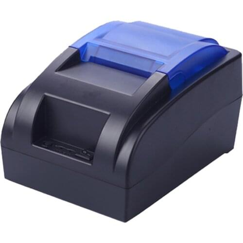 Pos 58mm thermal receipt printer usb support win10 for supermarket restaurant stock in Russia quality