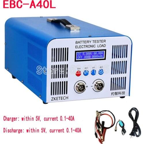 EBC-A40L high current lithium battery iron lithium ternary power battery capacity tester charge and discharge 40A 110V/220V