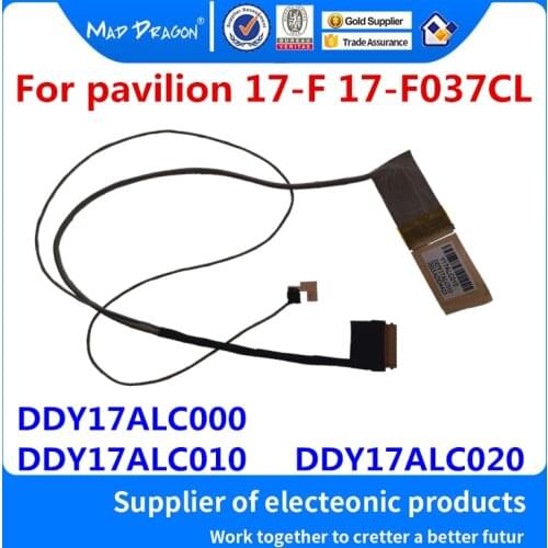 New original Laptop LCD LED LVDS Display Ribbon video cable For HP pavilion 17-F 17-F037CL DDY17ALC000 DDY17ALC010 DDY17ALC020
