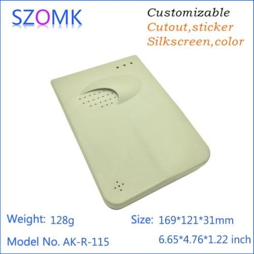 4 pcs, 169*121*31mm outdoor home alarm intelligent system plastic RIFD distribution box szomk plastic pcb enclosure switch box