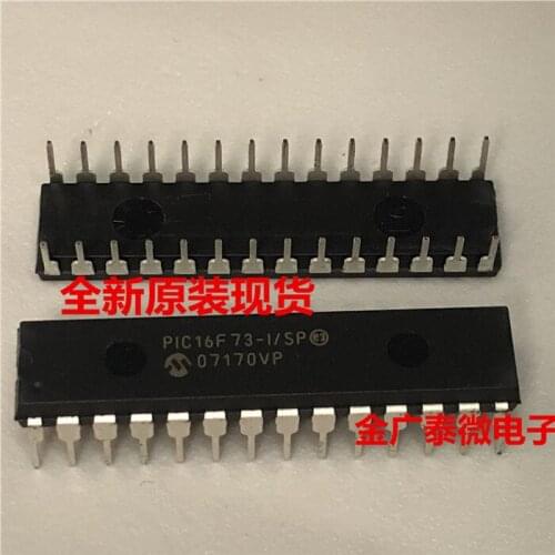 5/PCS Brand New & Original PIC16F73-I/SP Dip-28 Integrated IC Chip