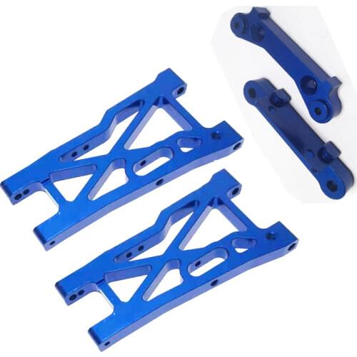 2pcs Alloy Aluminum rear Lower Suspension Arm a-Arms For hobbyking FTX VANTAGE Vrx racing RH1016 RH1017，rc parts 10312 10928