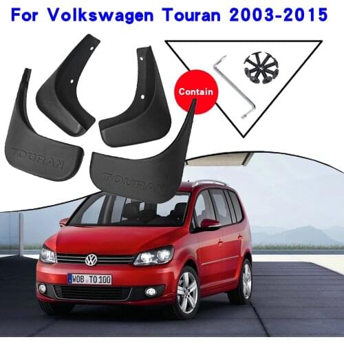 Car Fender Accessories For Volkswagen VW MK1 Touran 2003-2015 Mudguards Splash Guards Fender Mudflaps Car Fender Mud Flaps