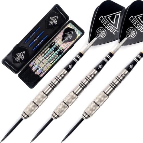 CUESOUL Free Shipping 22 Grams 90% Tungsten Steel Tip Tungsten Darts with Slim Case