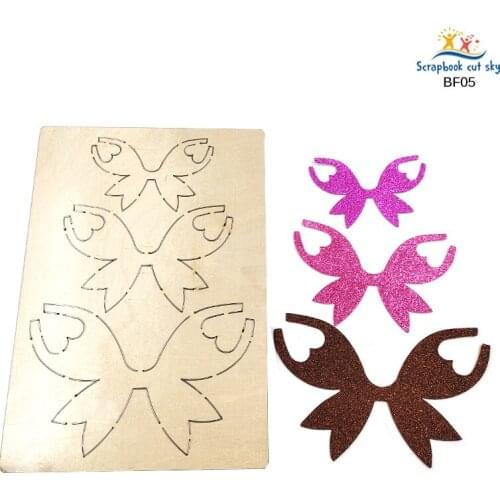 Bow DIY BF05 Muyu Wooden Mold Scrapbook Cutting Dies Suitable For Market General Machines