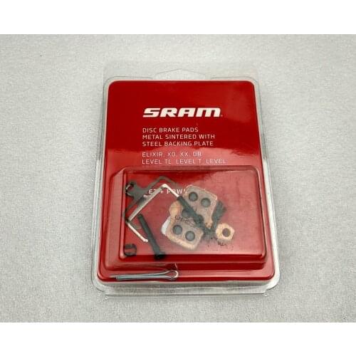 SRAM level, level T, level TL, ELIXIR, X0, XX, DB disc brake pads MTB bike metal pad