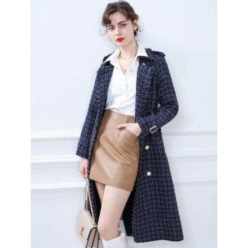 Womens 2021 Winter New Tweed Jacket