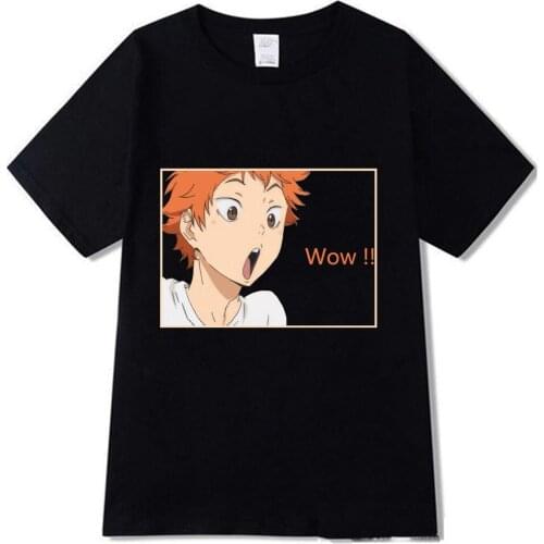 Haikyuu T Shirt Women Men Summer Fashion Short Sleeve T-shirts Male Casual Tee Tops Streetwear Tshirt
