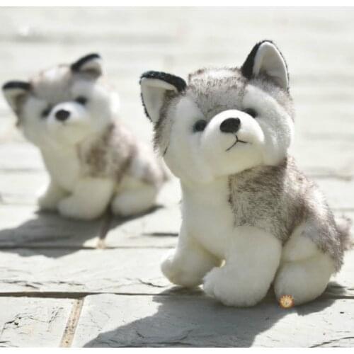 20/30CM Kawaii Husky Puppy Plush Toys For Children Stuffed Soft Animal Dog Pillow Doll Baby Christmas Gift Peluche For Kids Girl