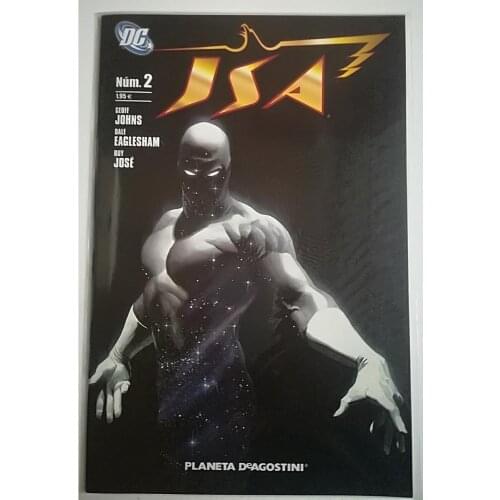 JSA No. 2, DC COMICS, EDITORIAL PLANETA - 2008, LA SOCIEDA DE LA JUSTICIA, 1ª Spanish edition, COMIC BOOK, author GEOFF JOHNS