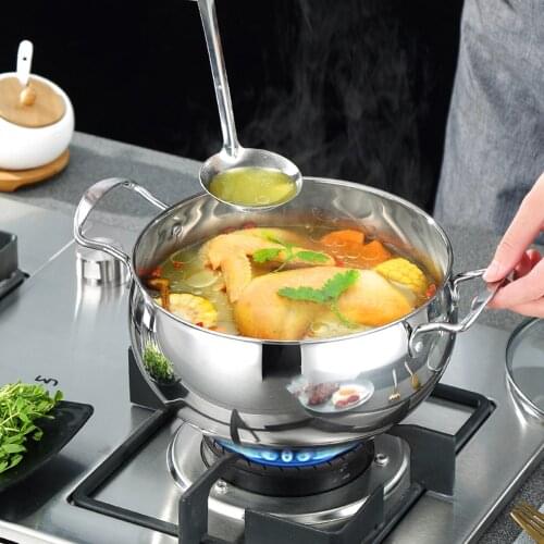 Soup Pot Non-stick Pot Thick Soup Stew Pot Cook Noodles Hot Milk Porridge Pot Gas Cooker Universal Induction Pot Instant Pot