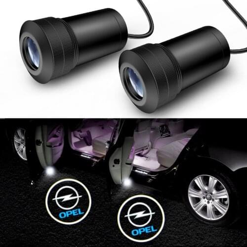 AEING 2X Car LED Door Welcome Laser Projector Ghost Shadow Logo Light Lamp For Opel Astra/Insignia/Corsa/Mokka/Vectra/Zafira