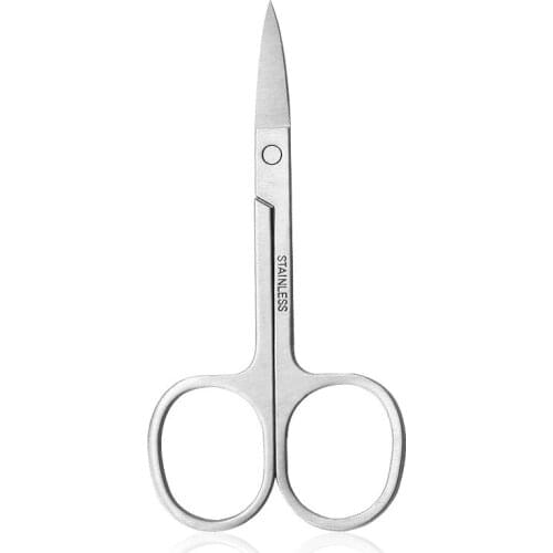 Stainless Steel Small nail tools Eyebrow Nose Hair Scissors Cut Manicure Facial Trimming Tweezer Makeup Beauty Tool