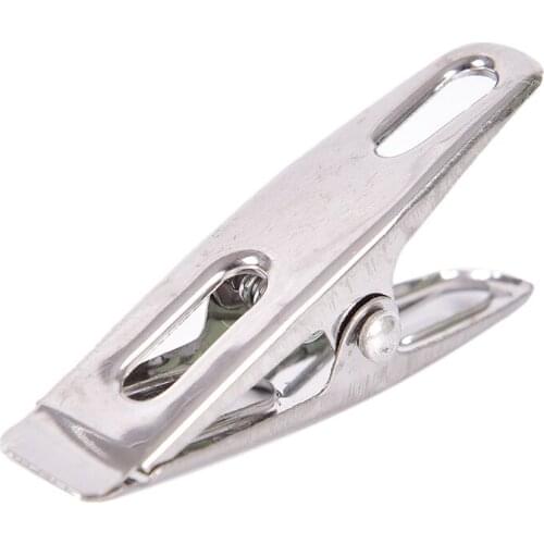 New 20Pcs Stainless Steel Clothes Pegs Clothespins Socks Underwear Drying Rack Holder Hanging Pins Clips Laundry Household