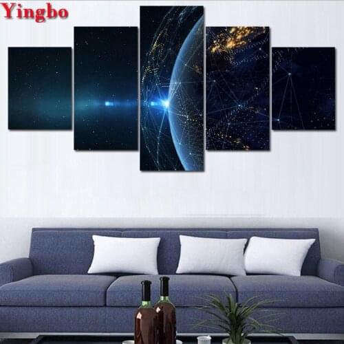 NEW DIY Diamond Painting Universal planet Language Needlework Home Decorative Full Square Round Diamond Embroidery sets