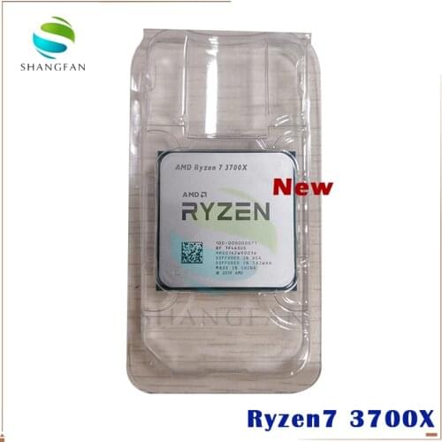 NEW AMD Ryzen 7 3700X R7 3700X 3.6 GHz 7NM L3=32M 100-000000071 Eight-Core Sinteen-Thread CPU Processor Socket AM4 NO FAN