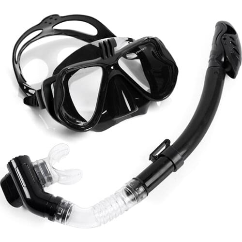 Professional Underwater Mask Camera Diving Mask Swimming Goggles Snorkel Scuba Diving Equipment Camera Holder For Go Pro
