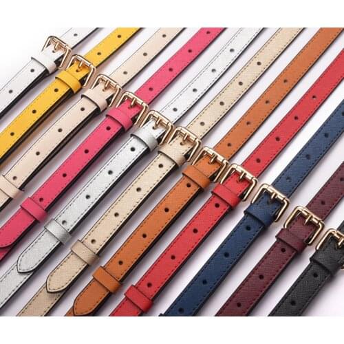 0.47"/0.6"/0.7"/1" Real Leather Crisscross pattern Crossbody Strap Replacement 39.4”-49.2” Adjustable Bag Accessories