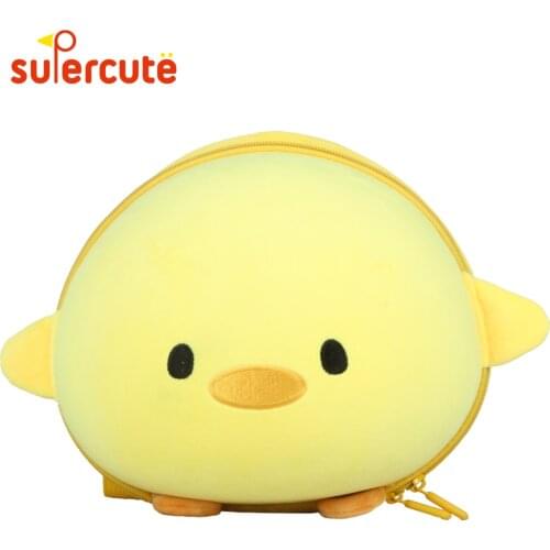 SUPERCUTE toddler & preschool backpacks Age 1-3 Years kindergarten Little Yellow Chicken shape kids baby bag anti-lost backpack