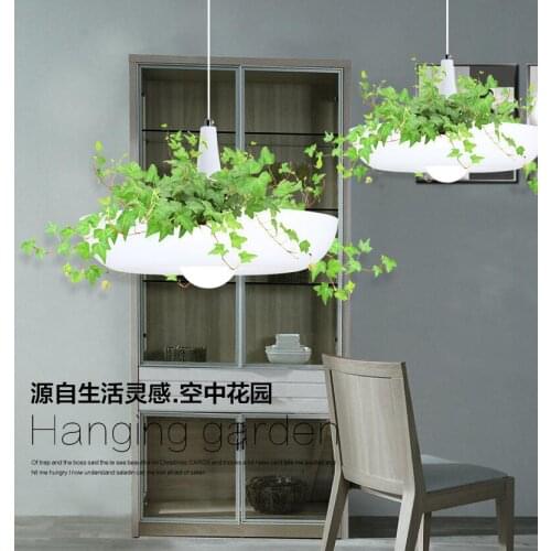 Modern white led Chandeliers Sky garden led lamps Originality led lamp living room Chandelier E27 led lustre light Chandelier