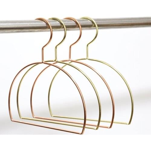 10pcs/lot Multifunctional Scarf Belt Round Clothes Hangers Iron Round Hangers Creative Scarf Hangers Metal Round Hanger OK 1101