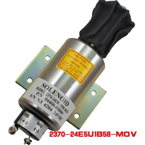 2370-24E5U1B58-MOV Engine stop oil cut off solenoid valve iron 24ESU1B5S