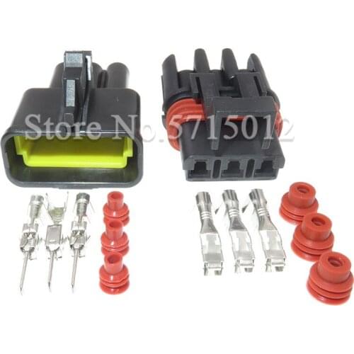 3 Hole 12040977 Female Male Sealed Auto Connector Waterproof Wiring Harness Socket Plug