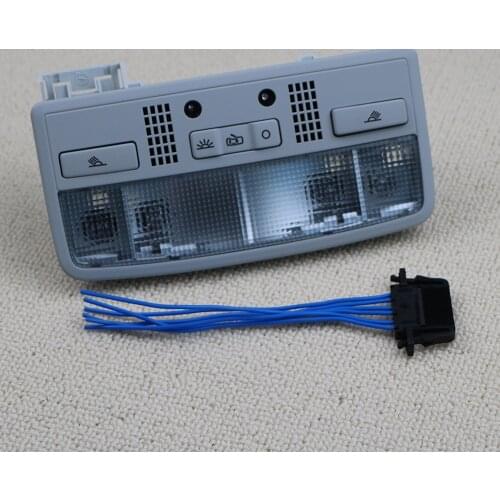 3BD947105 2EN Gray Car Interior Reading Light Dome Lamp Light Switch Red Light For VW Passat B5 1.8T 2.0L 2006-2012