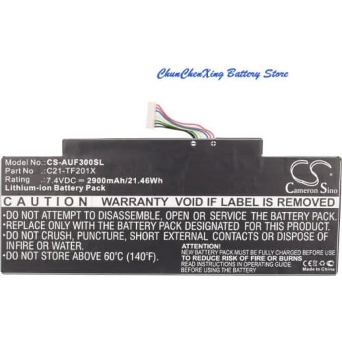 Cameron Sino 2900mAh Battery C21-TF201X for Asus TF300, TF300T, Transformer TF300, Transformer TF300T